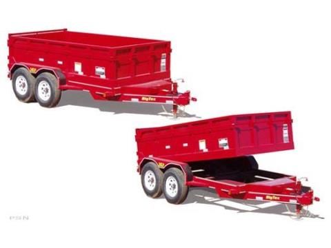 2008 Big Tex Trailers 10LP-12 Tandem Axle Low Profile Dump Trailer in Lafayette, Indiana