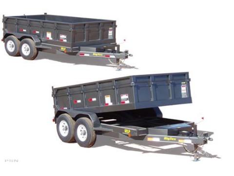 2008 Big Tex Trailers 12LP-12 Tandem Axle Low Profile Dump Trailer in Lafayette, Indiana