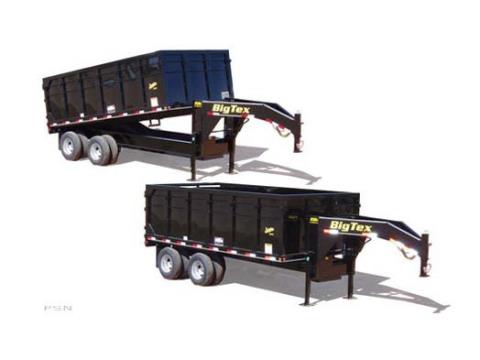 2008 Big Tex Trailers 25DU-18 Tandem Axle Dual Gooseneck Dump Trailer in Lafayette, Indiana