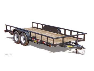 2008 Big Tex Trailers 12PI-16 Tandem Axle Heavy Duty Pipe Equipment Trailer in Lafayette, Indiana