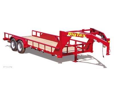 2008 Big Tex Trailers 12GP-20 Heavy Duty Tandem Axle Gooseneck Trailer in Lafayette, Indiana