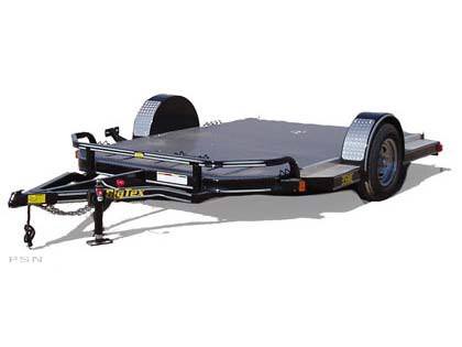 2008 Big Tex Trailers 35MC-10 Single Axle Motorcycle Trailer in Lafayette, Indiana