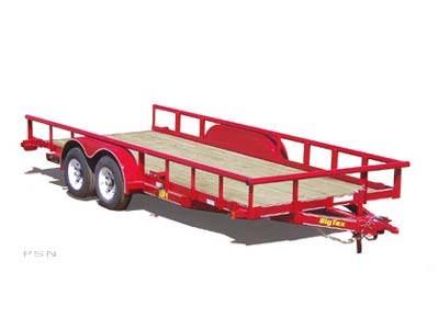 2008 Big Tex Trailers 10PI-18 Tandem Axle Heavy Duty Pipe Trailer in Lafayette, Indiana