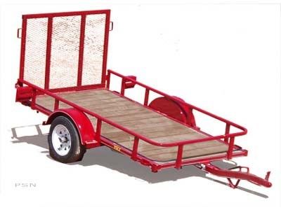 2008 Big Tex Trailers 15LT-8 Single Axle Lil Tex Utility Trailer in Lafayette, Indiana