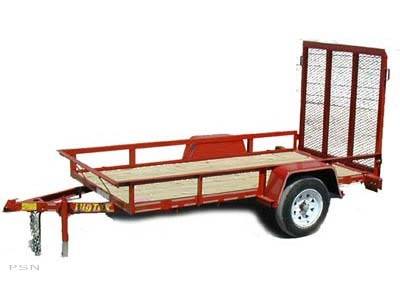 2008 Big Tex Trailers 19SL-9 Single Axle Super Lil Tex Utility Trailer in Lafayette, Indiana