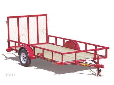 2008 Big Tex Trailers 35SA-10 Single Axle Utility Trailer in Lafayette, Indiana