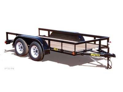 2008 Big Tex Trailers 45LA-12 Tandem Axle Utility Trailer in Lafayette, Indiana