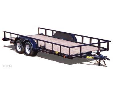 2008 Big Tex Trailers 70PI-16 Tandem Axle Utility Pipe Trailer in Lafayette, Indiana