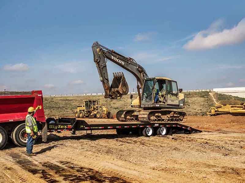2024 Big Tex Trailers 4XPH Pintle Heavy Equipment Transport Trailers 20+5 ft. in Hollister, California - Photo 7