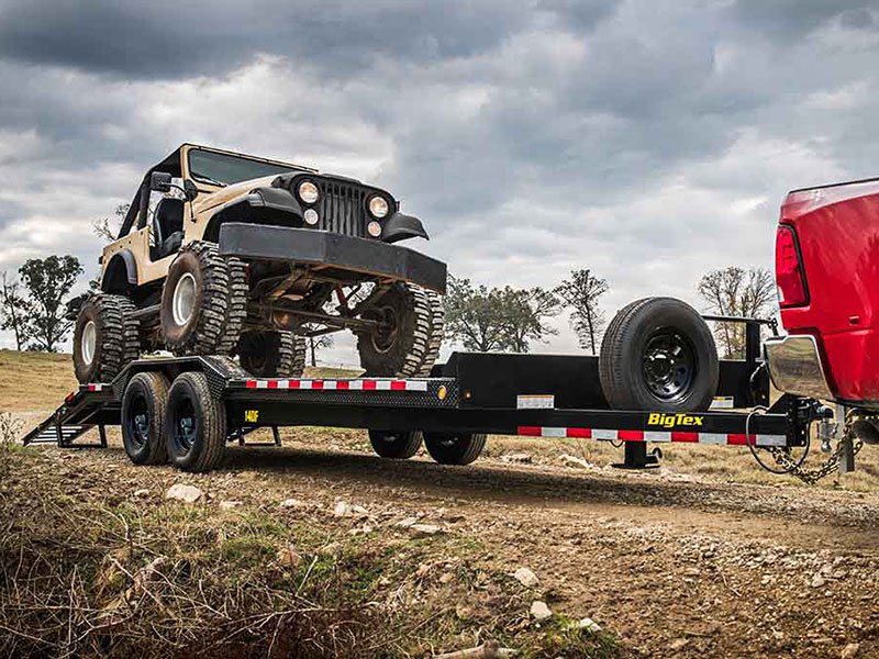 2024 Big Tex Trailers 14DF Heavy Duty Drive-Over Fender Equipment / Car Hauler 17+3 ft. in Hollister, California - Photo 8