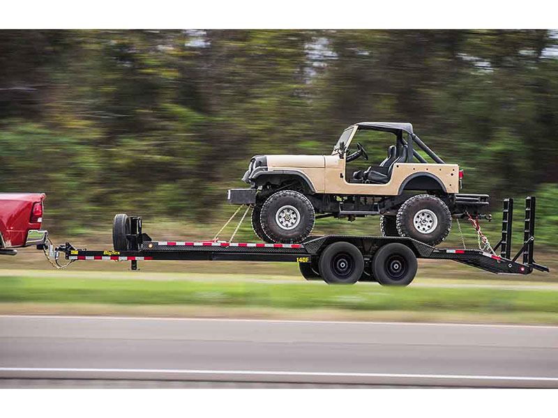 2024 Big Tex Trailers 14DF Heavy Duty Drive-Over Fender Equipment / Car Hauler 19+3 ft. in Hollister, California - Photo 9
