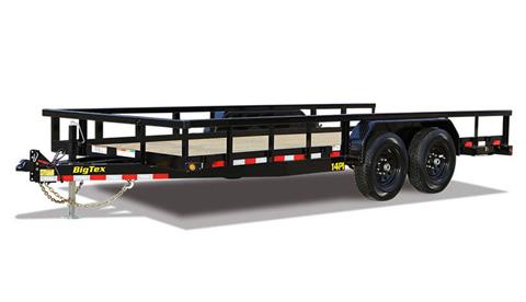 2024 Big Tex Trailers 14PI Heavy Duty Tandem Axle Pipe Top Utility Trailers 16 ft.