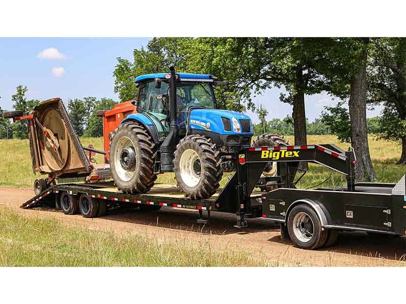 2024 Big Tex Trailers 25GN-HDTS Heavy Duty Tandem Dual Wheel Gooseneck Trailers w/ Hydraulic Dovetail 35 ft. in Hollister, California - Photo 8