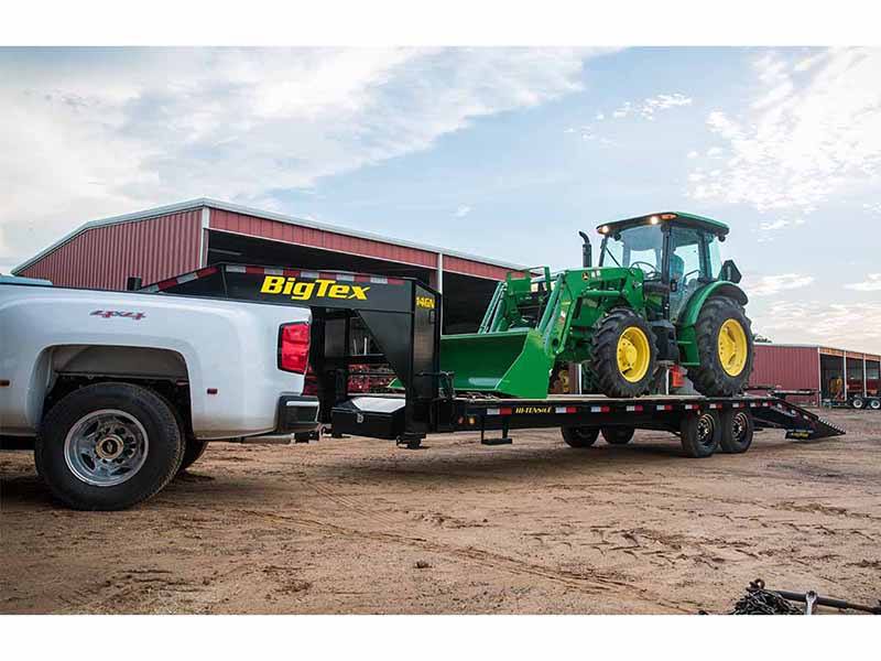 2024 Big Tex Trailers 14GN Single Wheel Tandem Axle Gooseneck Trailers 35+5 ft. in Hollister, California - Photo 9