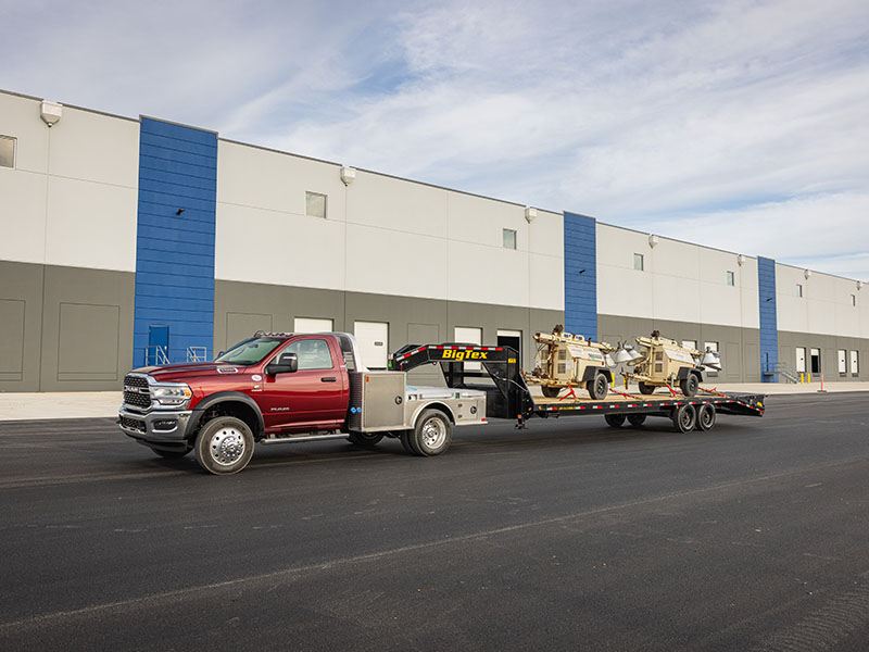 2024 Big Tex Trailers 16GN Super Duty Single Wheel Tandem Axle Gooseneck Trailers 20+5 ft. in Hollister, California - Photo 7