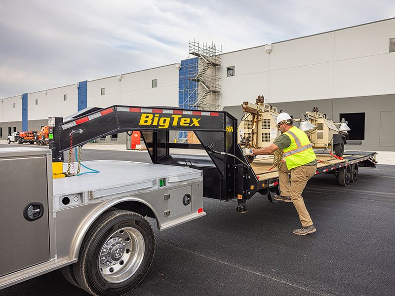 2024 Big Tex Trailers 16GN Super Duty Single Wheel Tandem Axle Gooseneck Trailers 40 ft. in Hollister, California - Photo 8