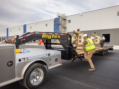2024 Big Tex Trailers 16GN Super Duty Single Wheel Tandem Axle Gooseneck Trailers 40 ft. in Hollister, California - Photo 8