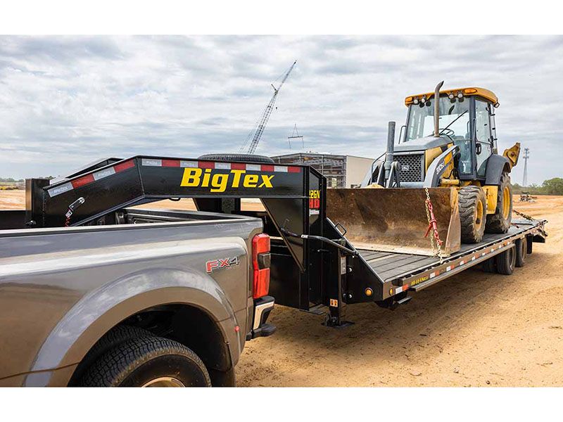 2024 Big Tex Trailers 22GN Tandem Dual Wheel Gooseneck Trailers 30 ft. Flip-Over Ramps in Hollister, California - Photo 8