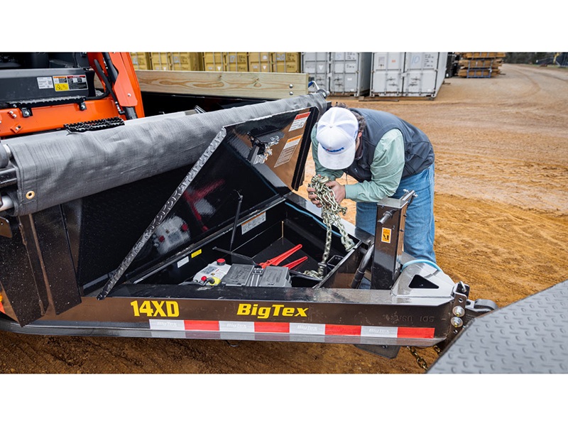 2024 Big Tex Trailers 14XD Heavy Duty Low Profile Dump Trailers in Hollister, California - Photo 2