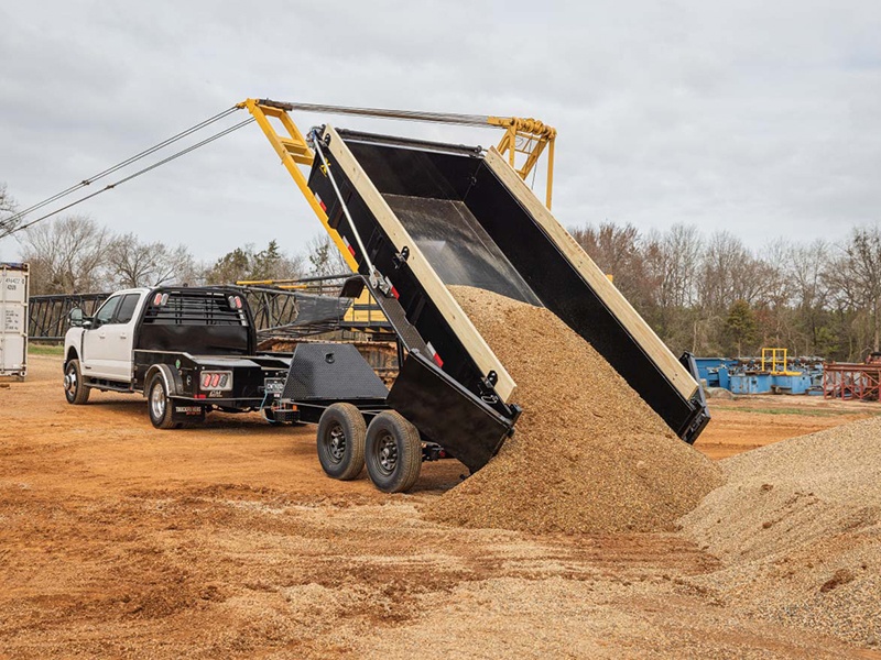 2024 Big Tex Trailers 14XD Heavy Duty Low Profile Dump Trailers in Hollister, California - Photo 9