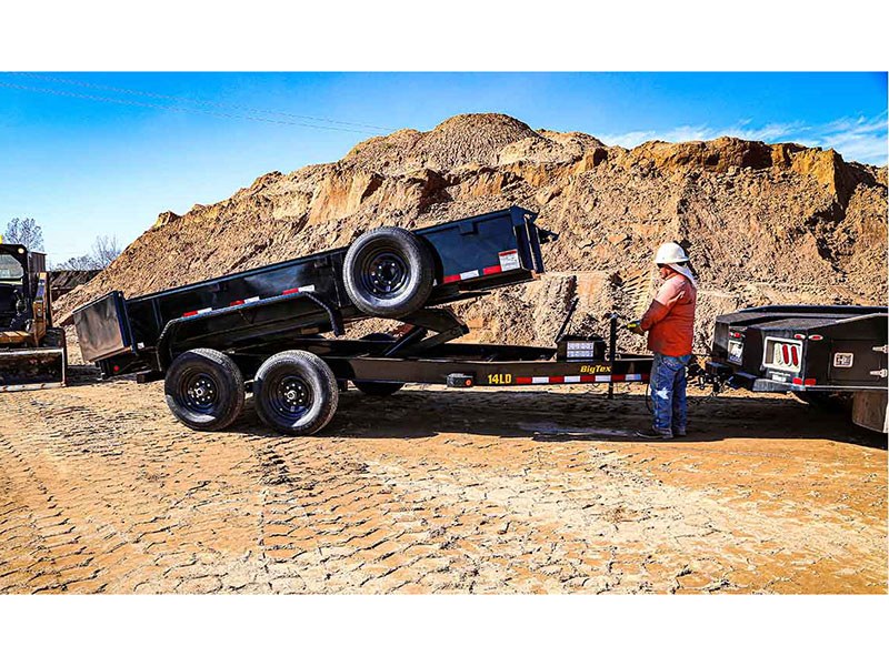 2024 Big Tex Trailers 14LD General Duty Low Profile Dump Trailers in Hollister, California - Photo 10