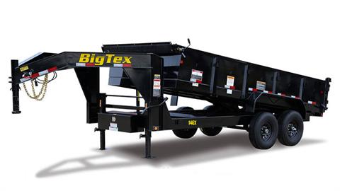 2024 Big Tex Trailers 14GX Heavy Duty Tandem Axle Gooseneck Dump Trailers 16 ft.