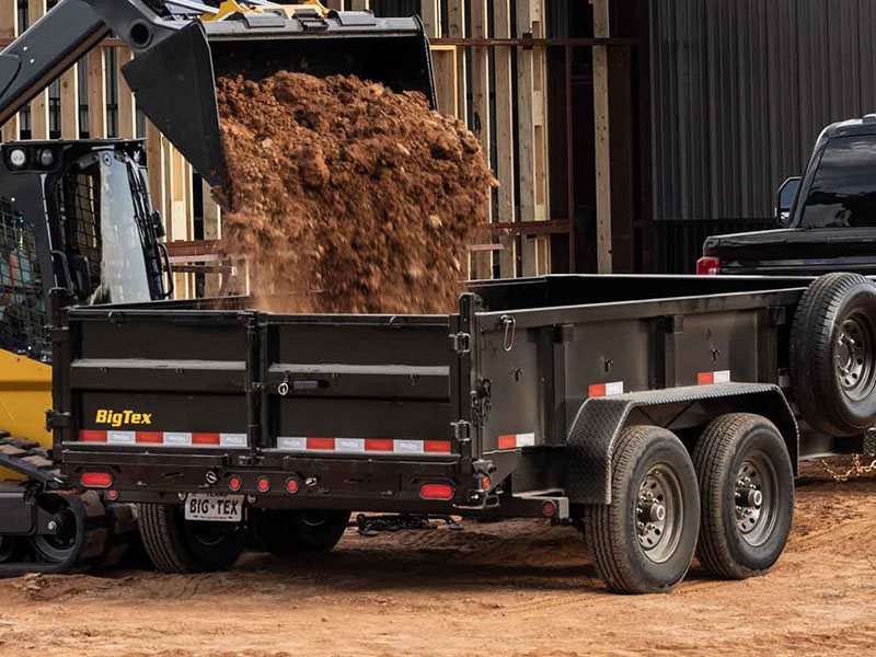 2024 Big Tex Trailers 14GX Heavy Duty Tandem Axle Gooseneck Dump Trailers 16 ft. in Hollister, California - Photo 11