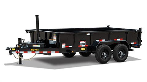 2024 Big Tex Trailers 14TD Heavy Duty Telescopic Dump Trailers 14 ft.