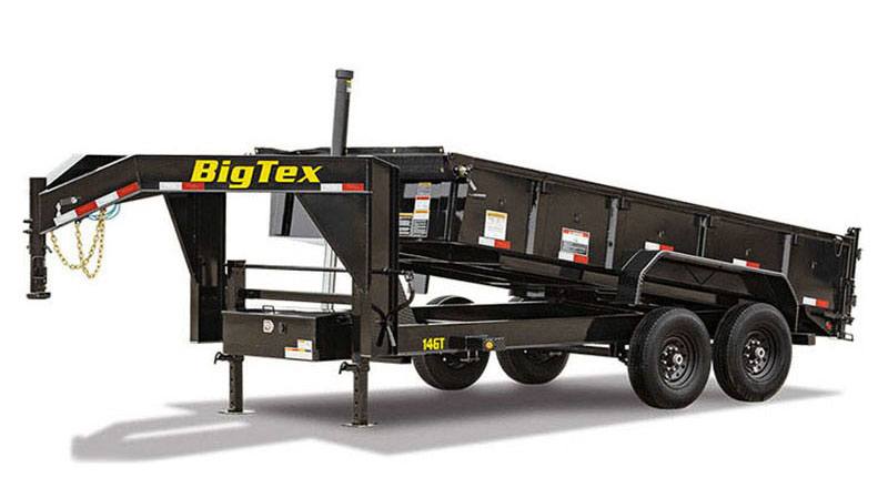 2024 Big Tex Trailers 14GT Heavy Duty Telescopic Gooseneck Dump Trailers 14 ft. in Hollister, California - Photo 1