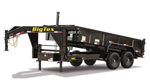 2024 Big Tex Trailers 14GT Heavy Duty Telescopic Gooseneck Dump Trailers 14 ft.