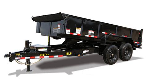 2024 Big Tex Trailers 16LP Heavy Duty Ultra Low Profile Dump Trailers 16 ft.