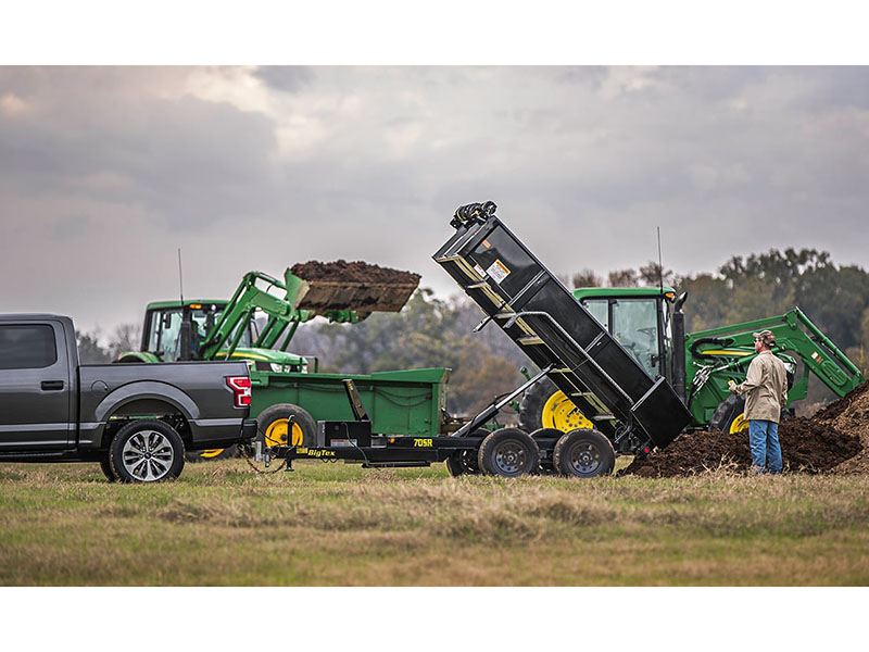 2024 Big Tex Trailers 70SR Tandem Axle Single Ram Dump Trailers in Hollister, California - Photo 9