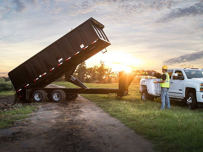 2024 Big Tex Trailers 25DU Tandem Dual Gooseneck Dump Trailers in Hollister, California - Photo 4