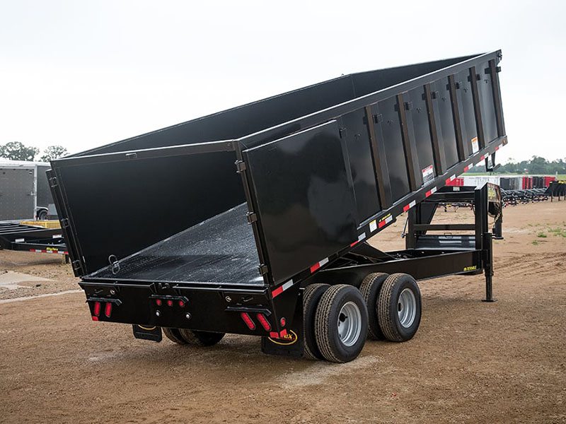 2024 Big Tex Trailers 25DU Tandem Dual Gooseneck Dump Trailers in Hollister, California - Photo 5