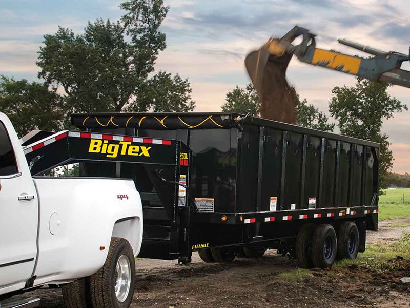 2024 Big Tex Trailers 25DU Tandem Dual Gooseneck Dump Trailers in Hollister, California - Photo 9
