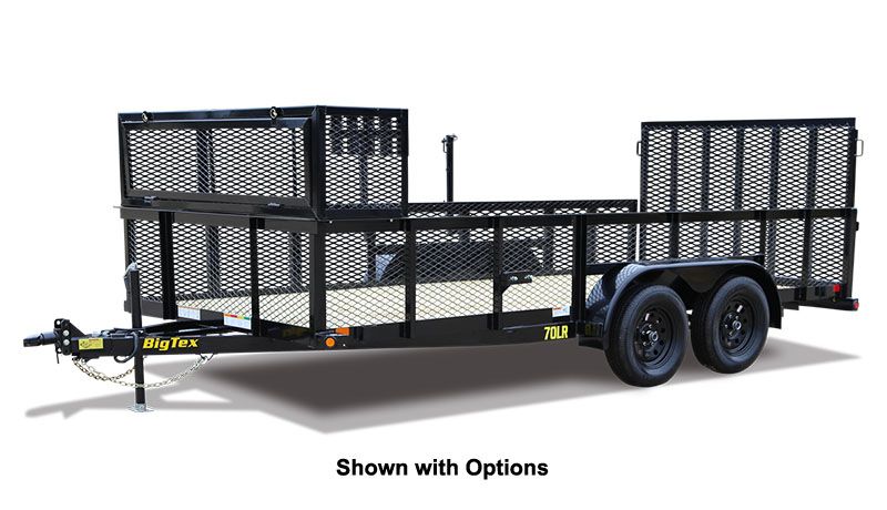 2024 Big Tex Trailers 70LR Tandem Axle Landscape Trailers 14 ft. in Hollister, California - Photo 1