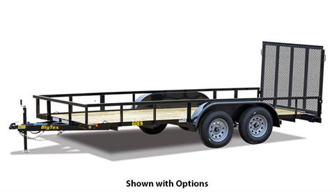 2024 Big Tex Trailers 60ES Economy Tandem Axle Pipe Top Utility Trailers in Lafayette, Indiana
