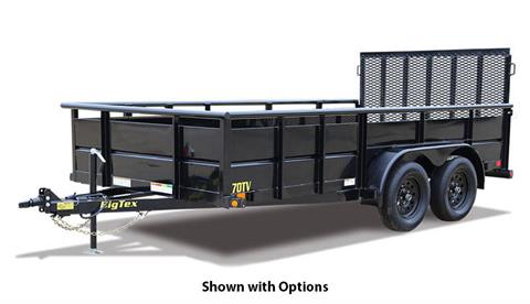 2024 Big Tex Trailers 70TV Tandem Axle Vanguard Trailers 14 ft.