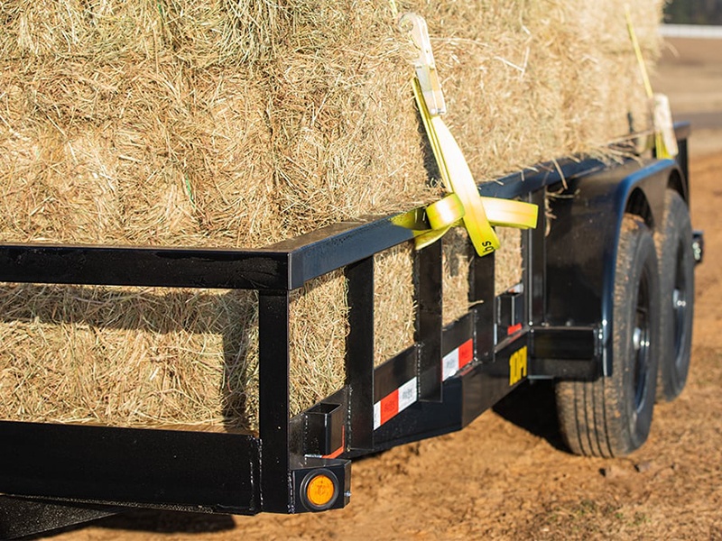 2024 Big Tex Trailers 10PI Pro Series Tandem Axle Pipe Top Utility Trailers 20 ft. in Hollister, California - Photo 2