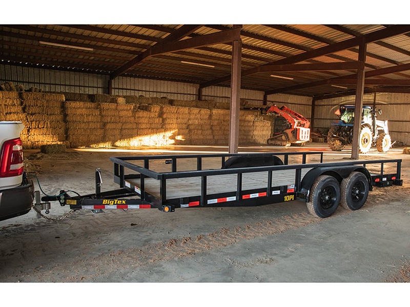 2024 Big Tex Trailers 10PI Pro Series Tandem Axle Pipe Top Utility Trailers 20 ft. in Hollister, California - Photo 7
