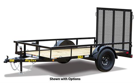 2024 Big Tex Trailers 30SA Single Axle Utility Trailers 8 ft.