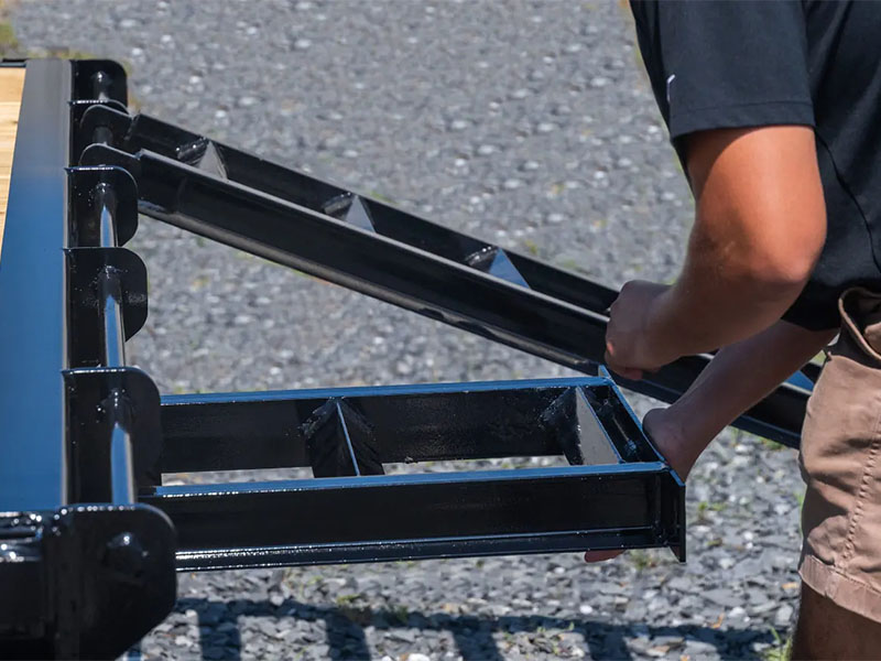 2025 Big Tex Trailers 14OE 14K Over-the-Axle Bumperpull Trailers 18 ft. in Hollister, California - Photo 3