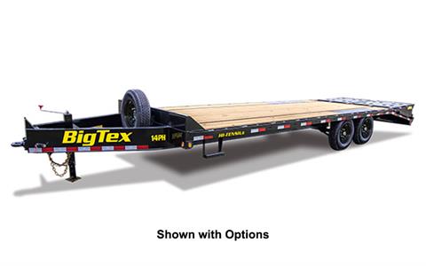 2025 Big Tex Trailers 14PH Single Wheel Tandem Axle Pintle Trailers 20+5 ft.