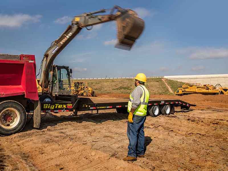 2025 Big Tex Trailers 4XPH Pintle Heavy Equipment Transport Trailers 24+5 ft. in Hollister, California - Photo 9