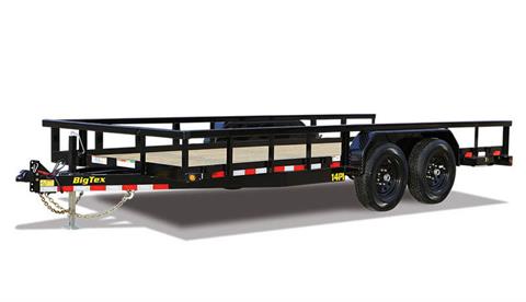 2025 Big Tex Trailers 14PI Heavy Duty Tandem Axle Pipe Top Utility Trailers in Lafayette, Indiana