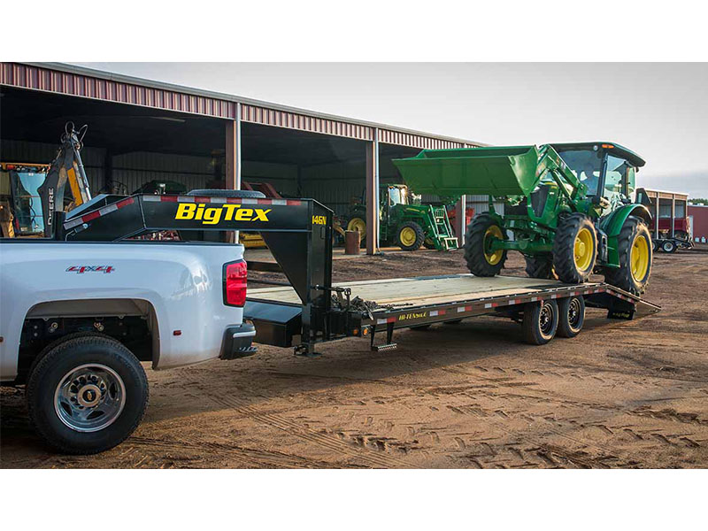 2025 Big Tex Trailers 14GN Single Wheel Tandem Axle Gooseneck Trailers 33 ft. in Hollister, California - Photo 8