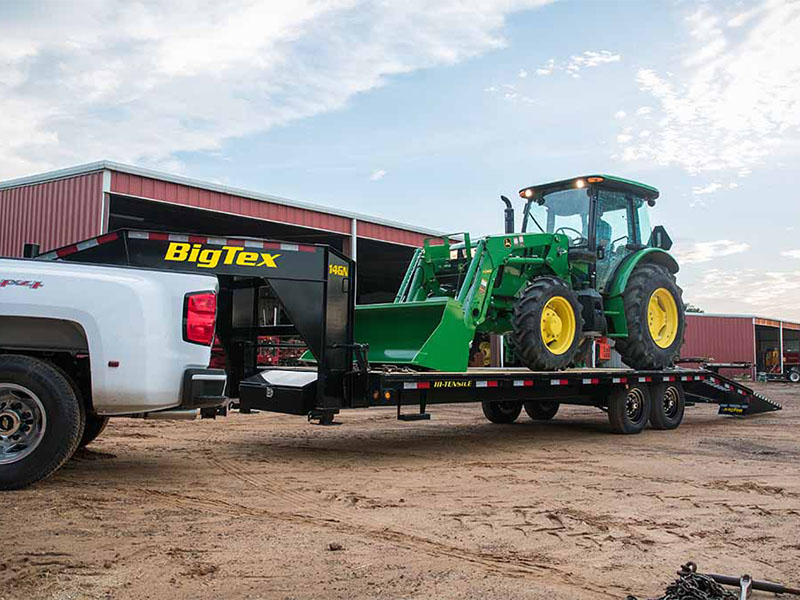 2025 Big Tex Trailers 14GN Single Wheel Tandem Axle Gooseneck Trailers 33 ft. in Hollister, California - Photo 9