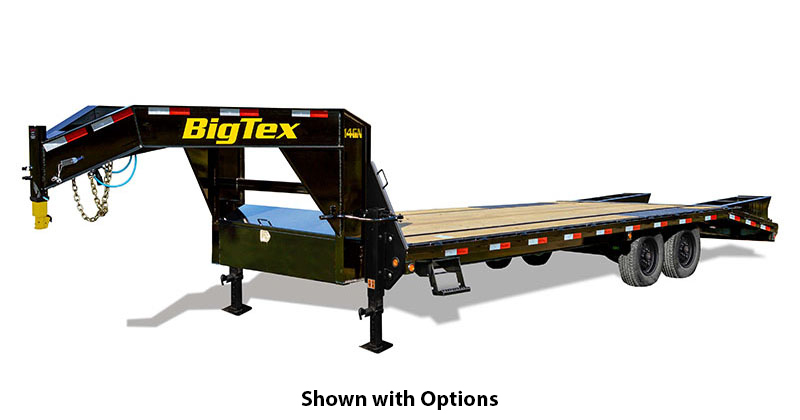 2025 Big Tex Trailers 14GN Single Wheel Tandem Axle Gooseneck Trailers 33 ft. in Hollister, California - Photo 1