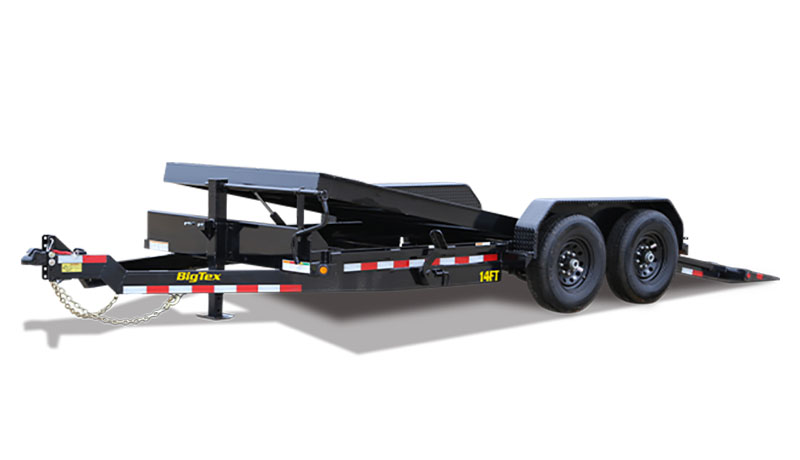 2025 Big Tex Trailers 14FT Heavy Duty Full Tilt Bed Equipment Trailers 20 ft. in Hollister, California - Photo 1