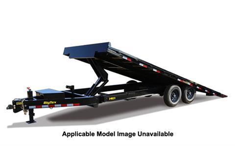 2025 Big Tex Trailers 14OT Heavy Duty Over-The-Axle Tilt Trailers 24 ft. Gooseneck